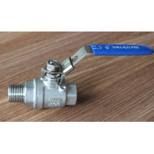 2PC-Mf Stainless Steel Ball Valve Handle with Lock